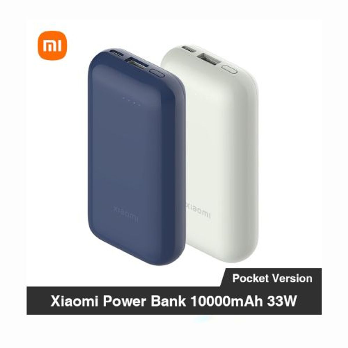 XIAOMI - Xiaomi 33W Power Bank 10000mAh Premium Pocket Edition Pro - Azul.