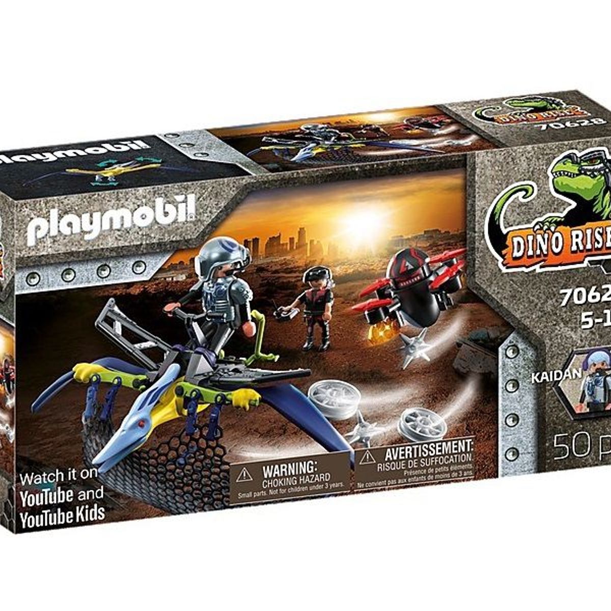 PLAYMOBIL - Playmobil Dino Rise Pteranodón Ataque desde el Aire