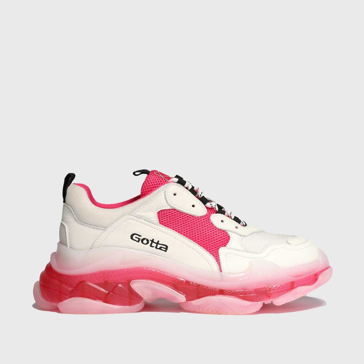 GOTTA - Zapatilla Rosada Cuero Mujer 13580 Gotta