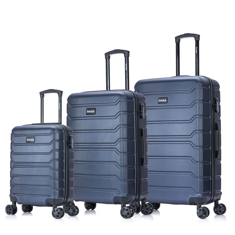 INUSA - Set de Maletas Juego de 3 Trend Azul TRJA