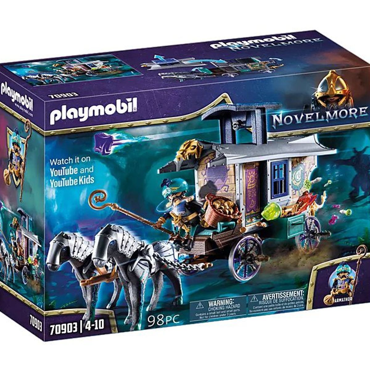 PLAYMOBIL - Playmobil Novelmore Carruaje de Mercaderes