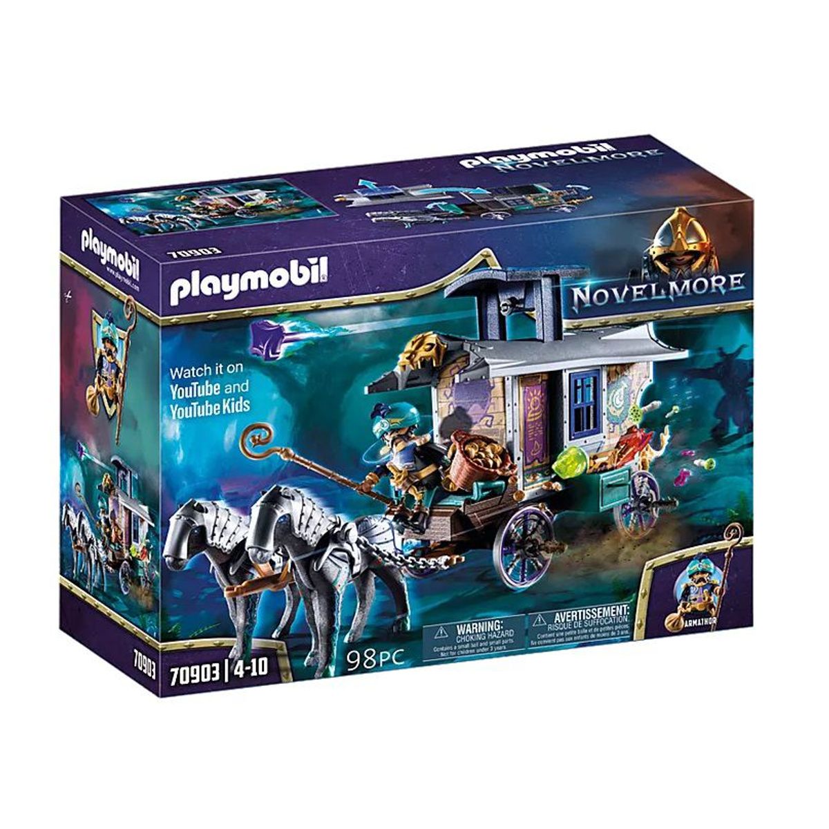 PLAYMOBIL - Playmobil Novelmore Carruaje de Mercaderes