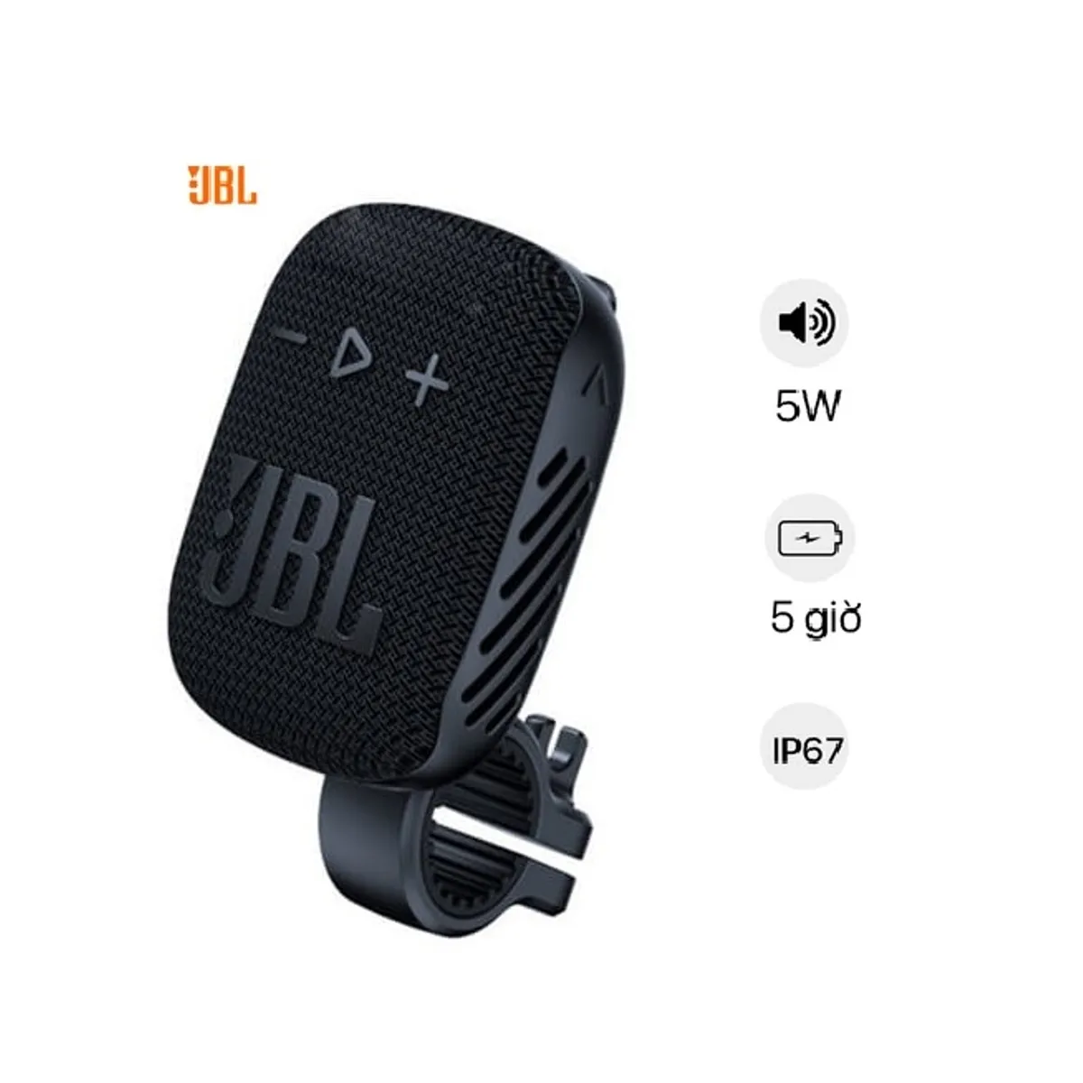 JBL - Wind 3s Parlante Portátil Para Bicicletas Jbl Bt 50auxfmTFmicroSD