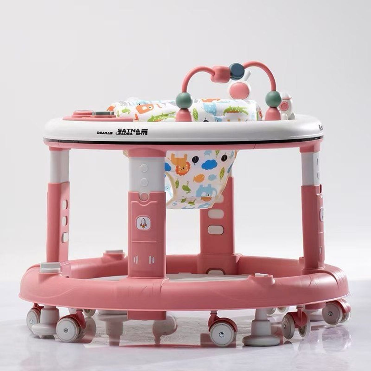 BABY - Andador Bebe multifuncional Musical Rosado