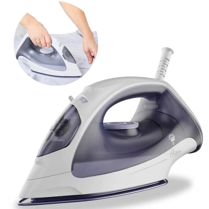 OSTER - Plancha Ligera a Vapor Oster con Base Antiadherente