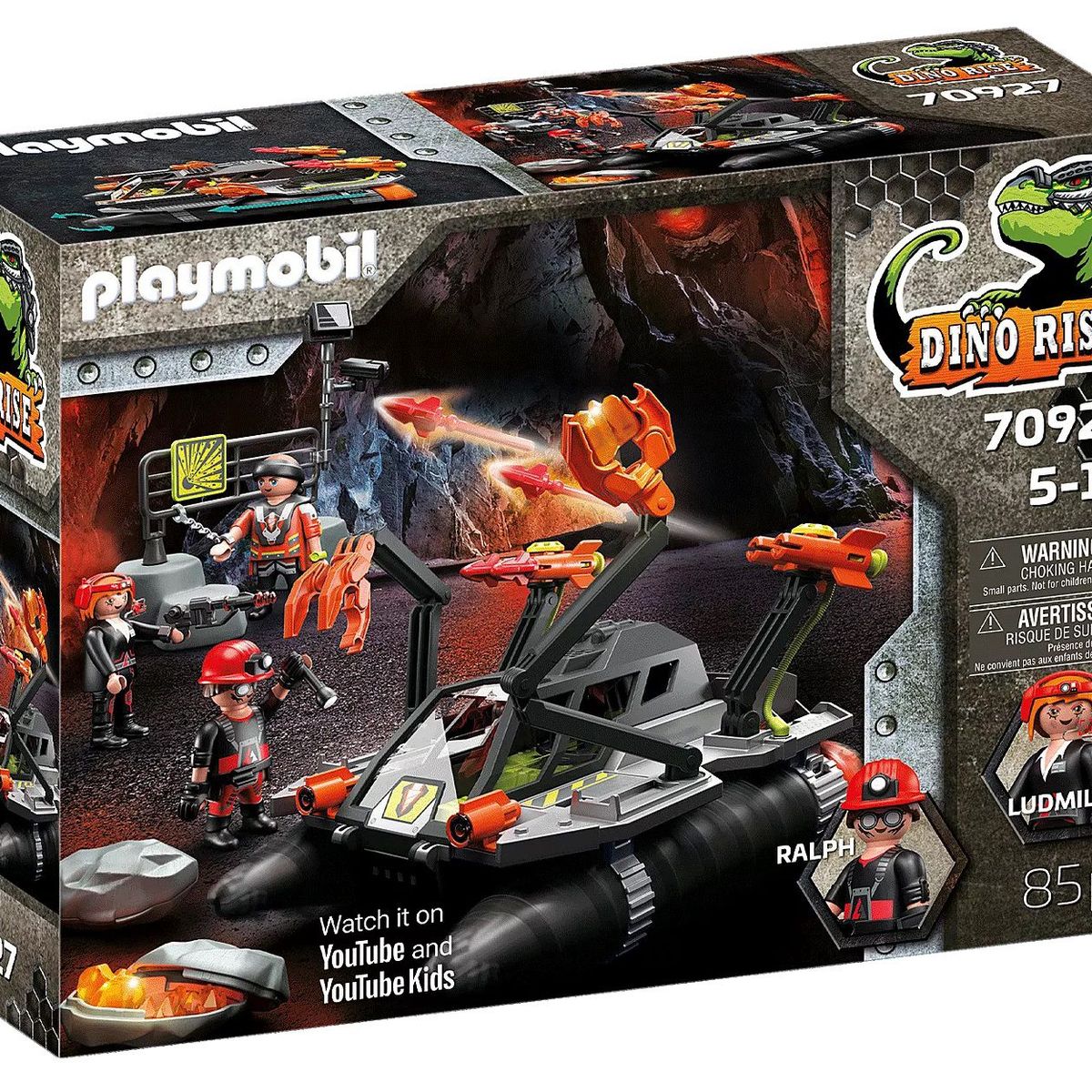 PLAYMOBIL - Playmobil Dino Rise Taladro de Demolición