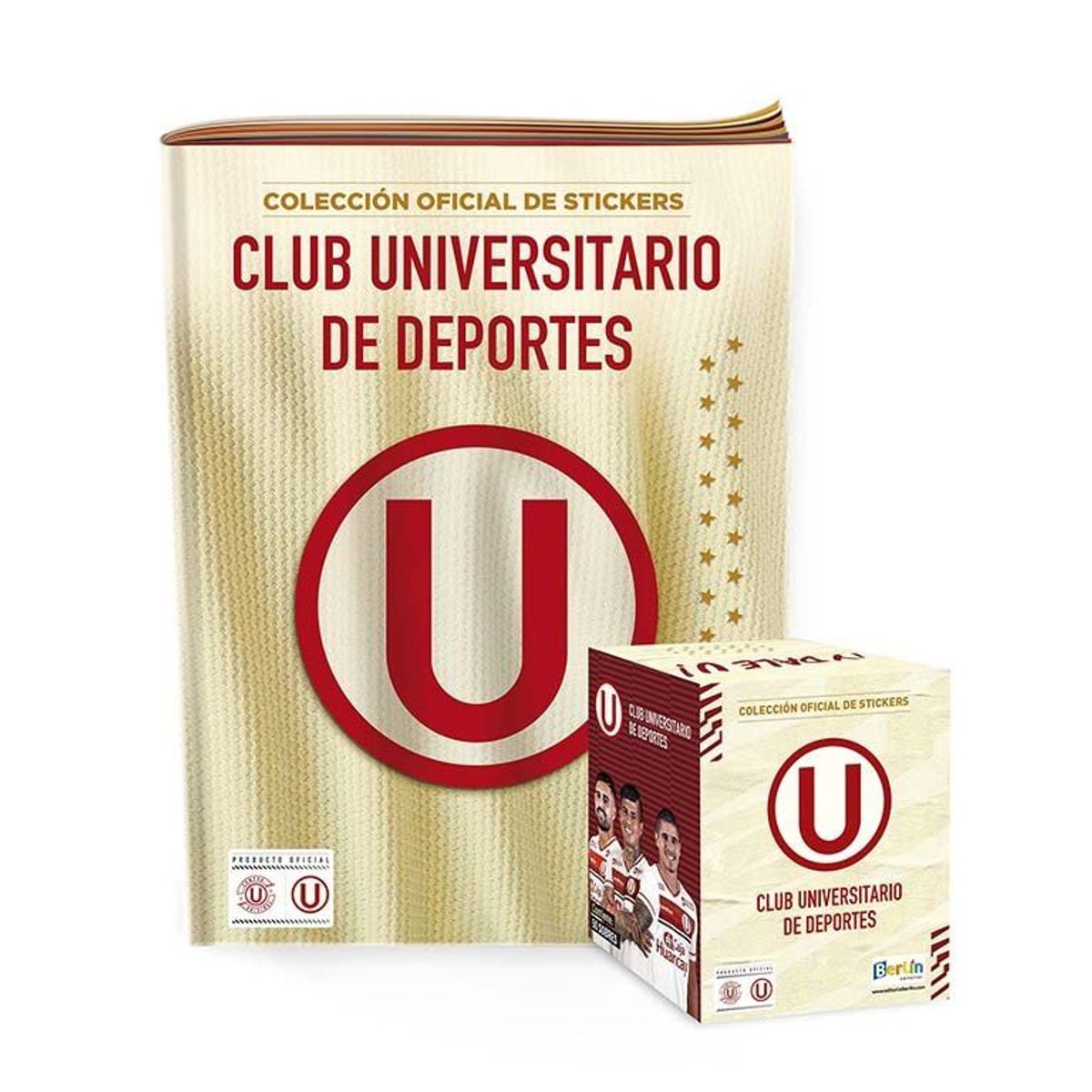 EDITORIAL BERLIN - Universitario 1 Álbum Tapa Blanda + 1 Cajita (50 Sobres)