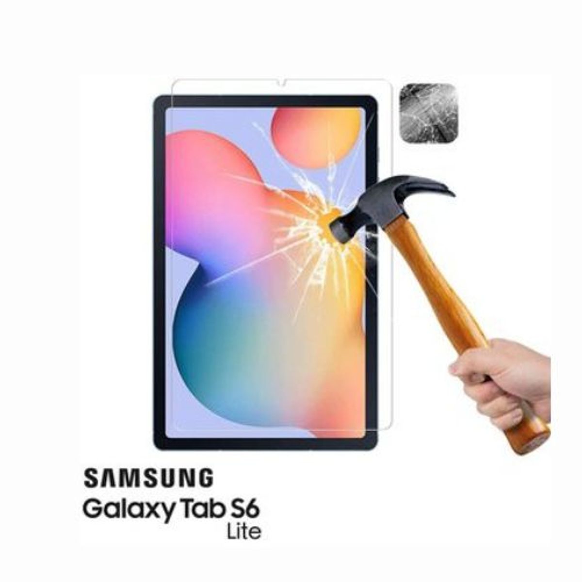 GENERICO - Mica De Vidrio Templado Para Samsung S6 Lite - HD.