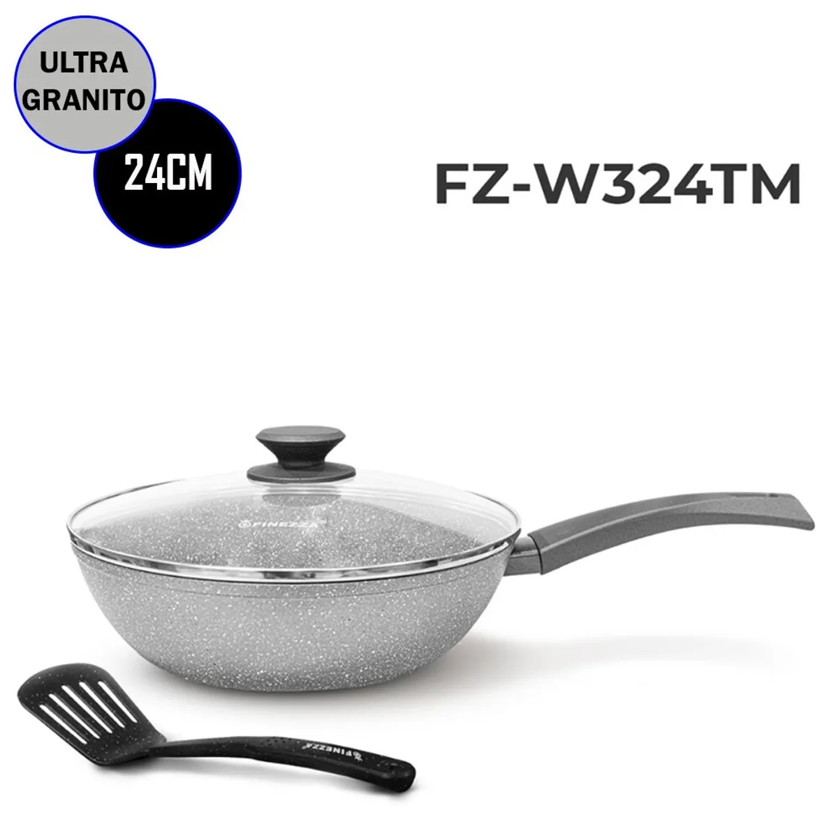 FINEZZA - Sarten Antiadherente de Granito FZ-W324TM