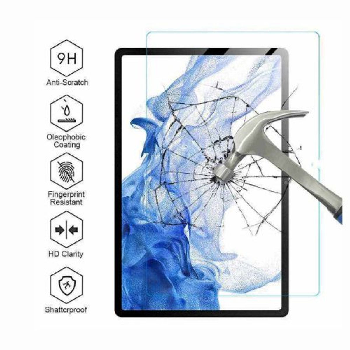 GENERICO - Mica de Vidrio Templado Samsung S8 ULTRA - HD.