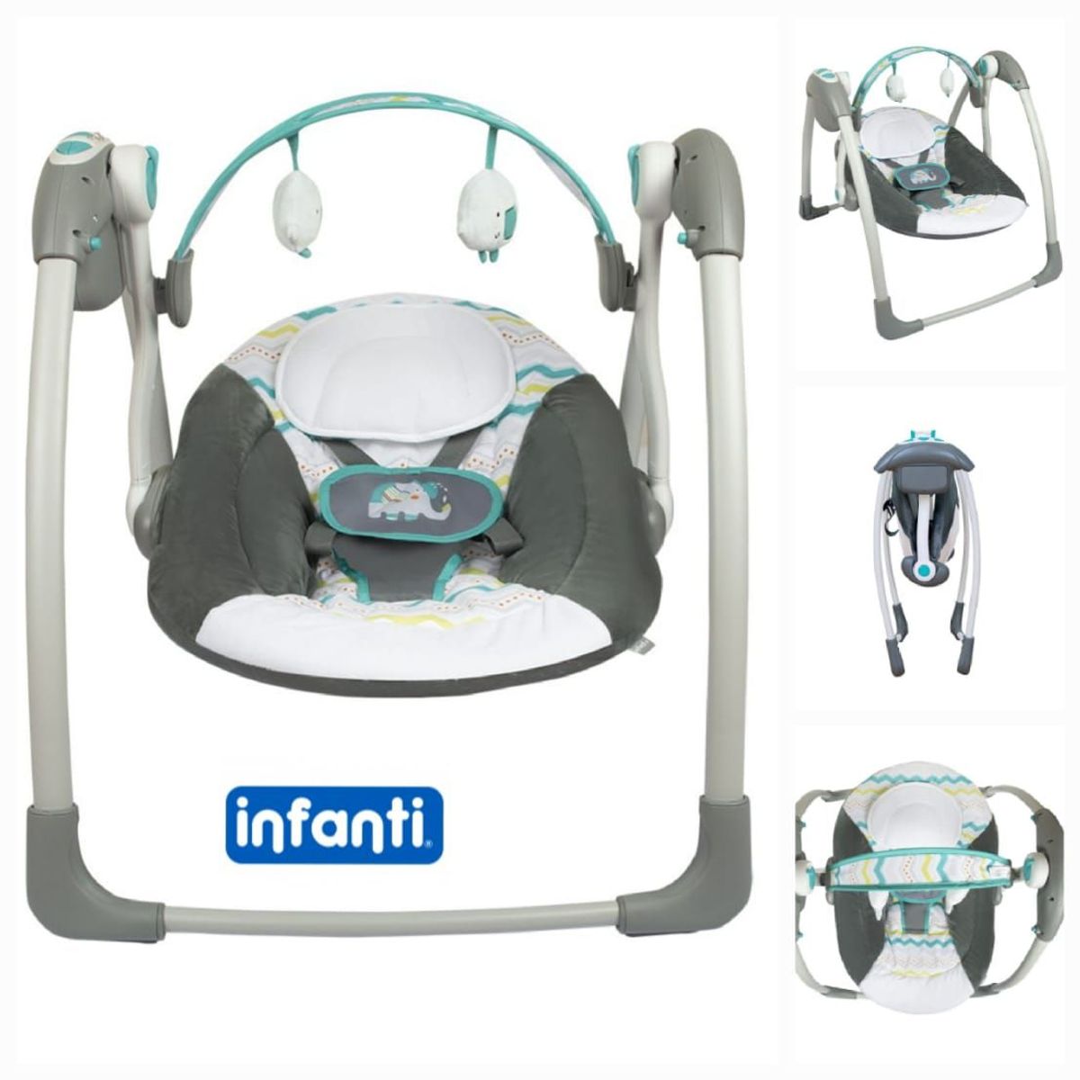 INFANTI - Silla Nido Swing Infanti Verde