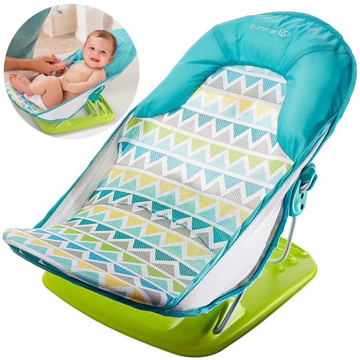 SUMMER INFANT - Bañador Plegable para Bebés Summer Infant Deluxe Triangle