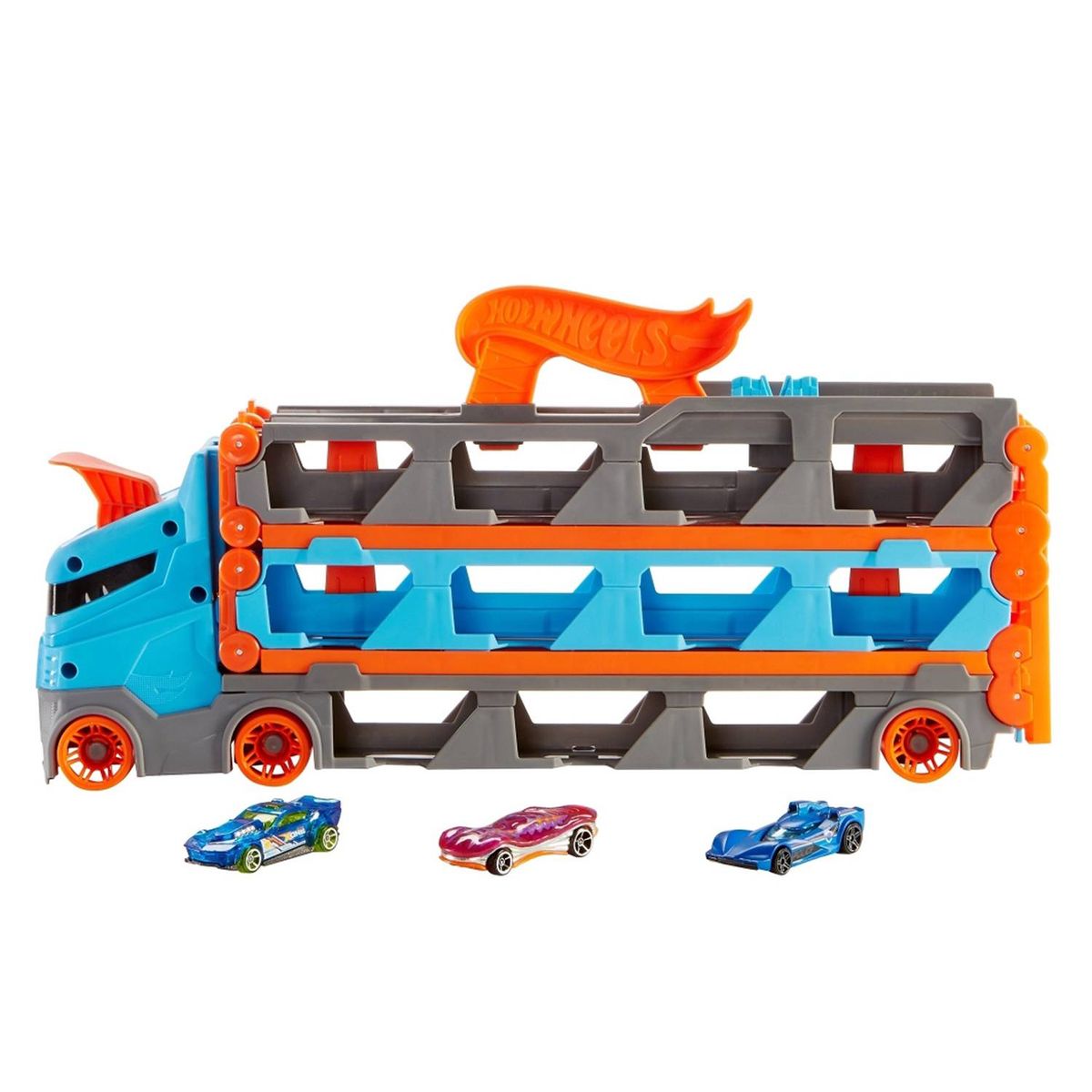 HOT WHEELS - Remolque Hot Wheels - Pista de Carreras