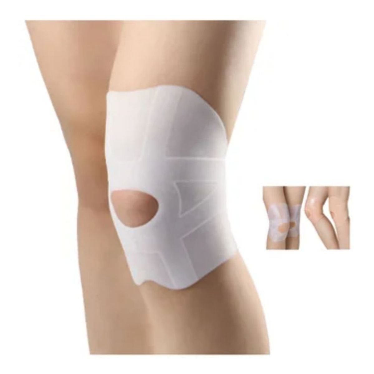 GENERICO - Rodilleras Gel de silicona suave alivio del dolor articular