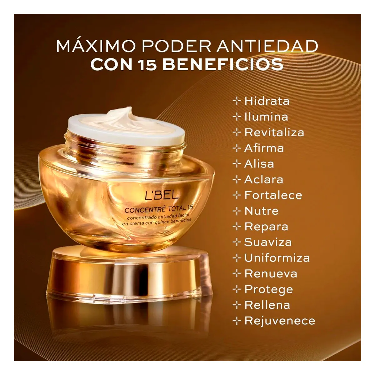 LBEL - Concentré Total 15 Crema Antiedad Nutritiva para el rostro