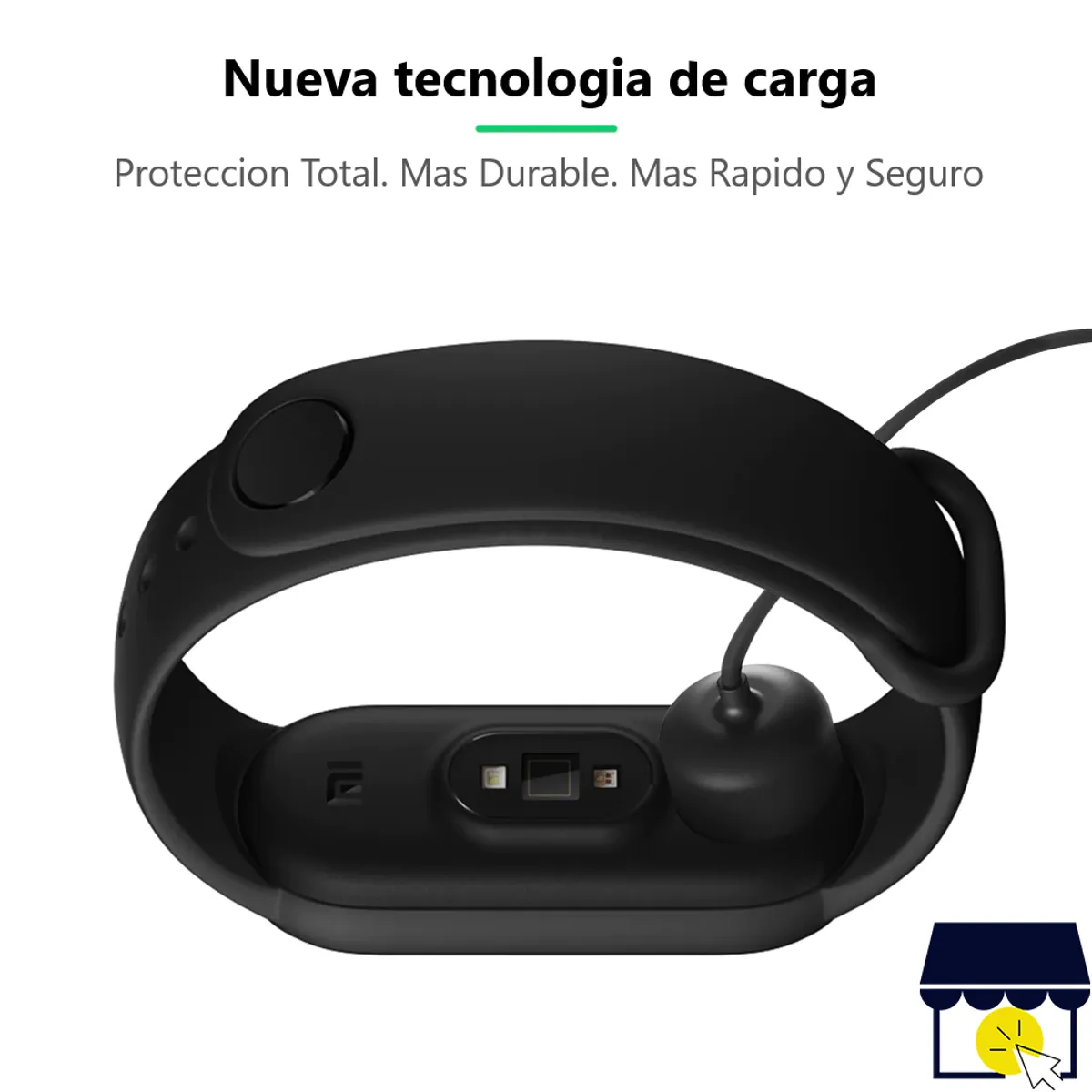 GENERICO - Cargador magnético para Xiaomi Mi Band 5 / 6 / 7