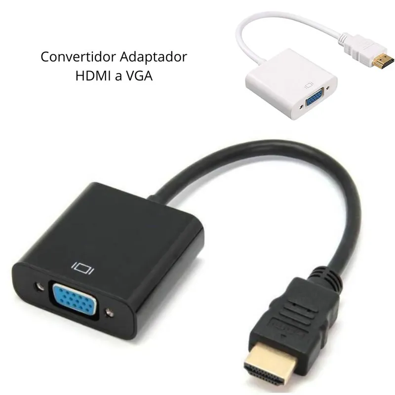 INSPIRA MARKET - Cable Adaptador Hdmi A Vga 1080p