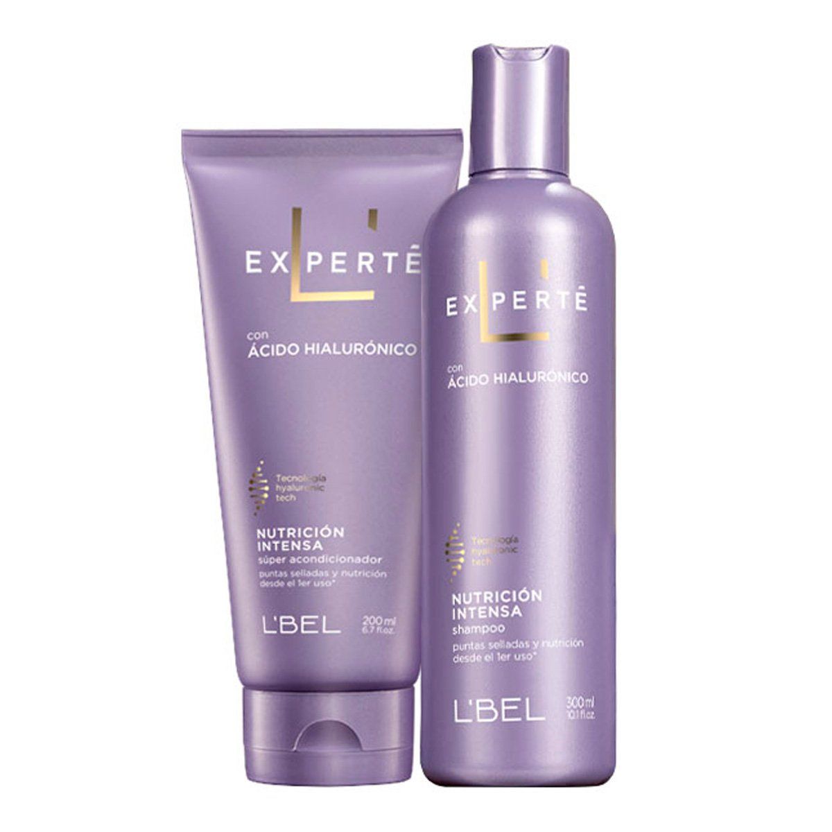 LBEL - Shampoo y Acondicionador Nutrición Intensa 200 ml Experté
