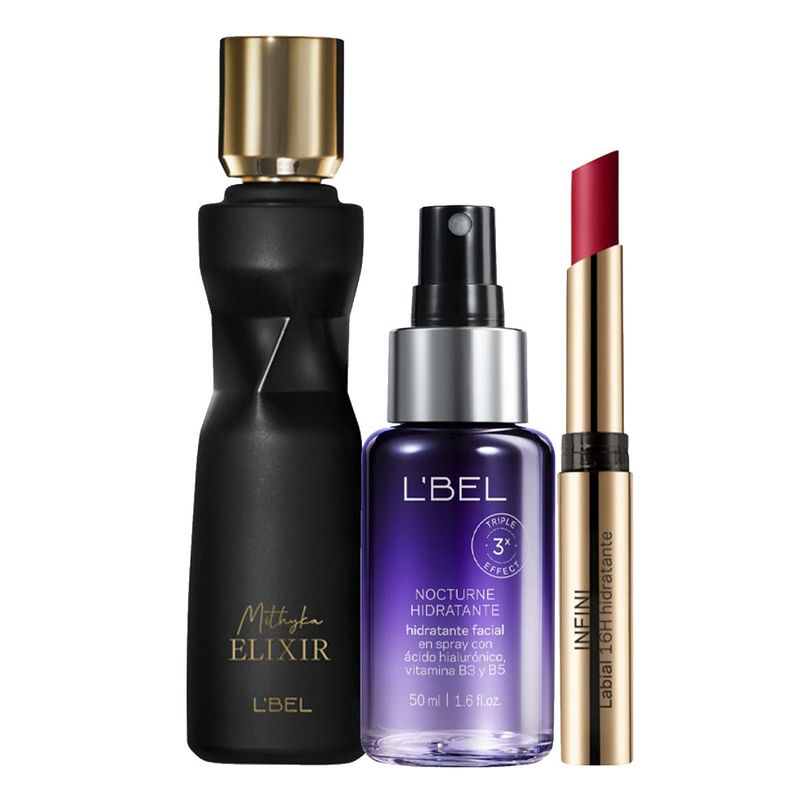 LBEL - Mithyka Elixir Perfume de Mujer con Labial y Nocturne