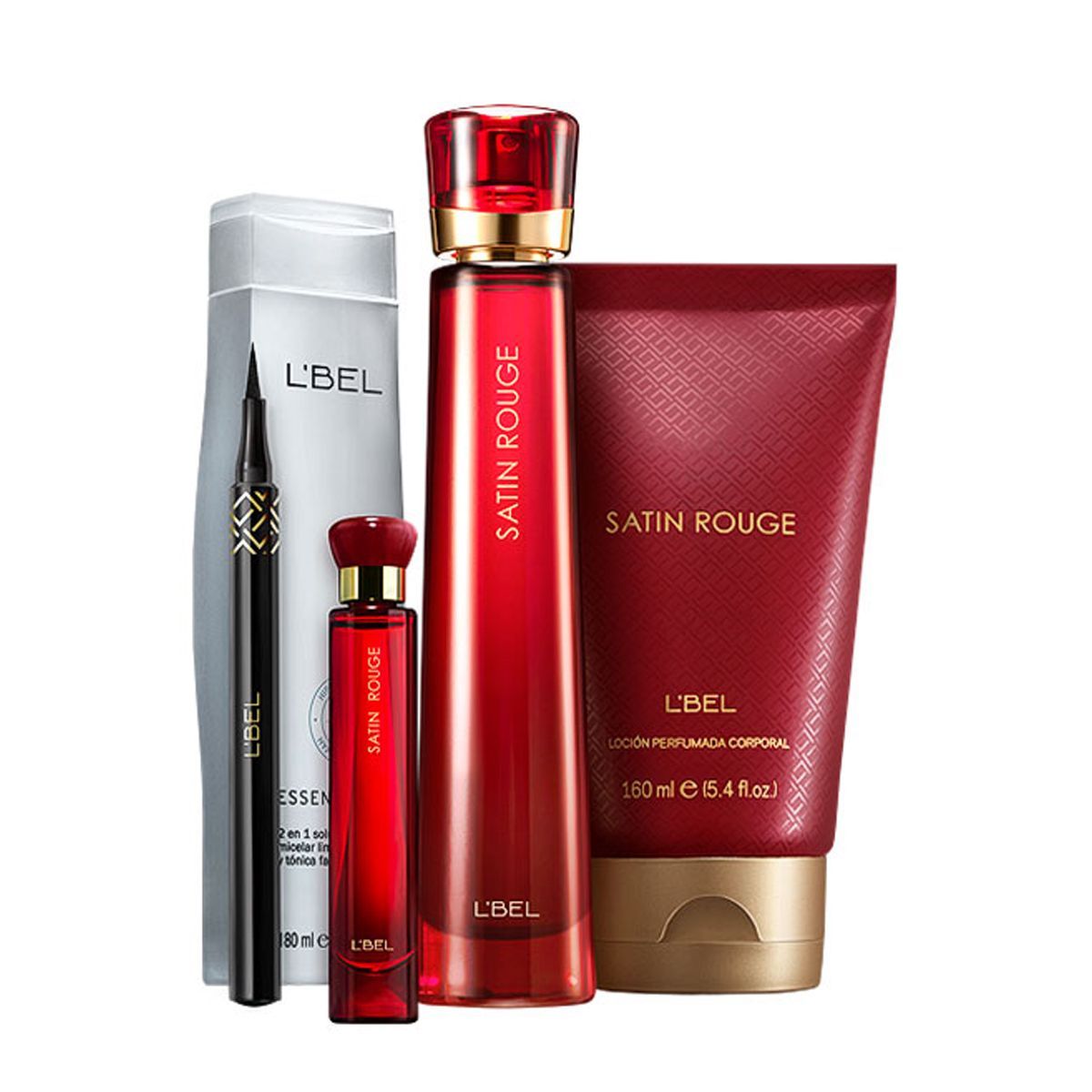 LBEL - Satin Rouge Perfume Box Set x5