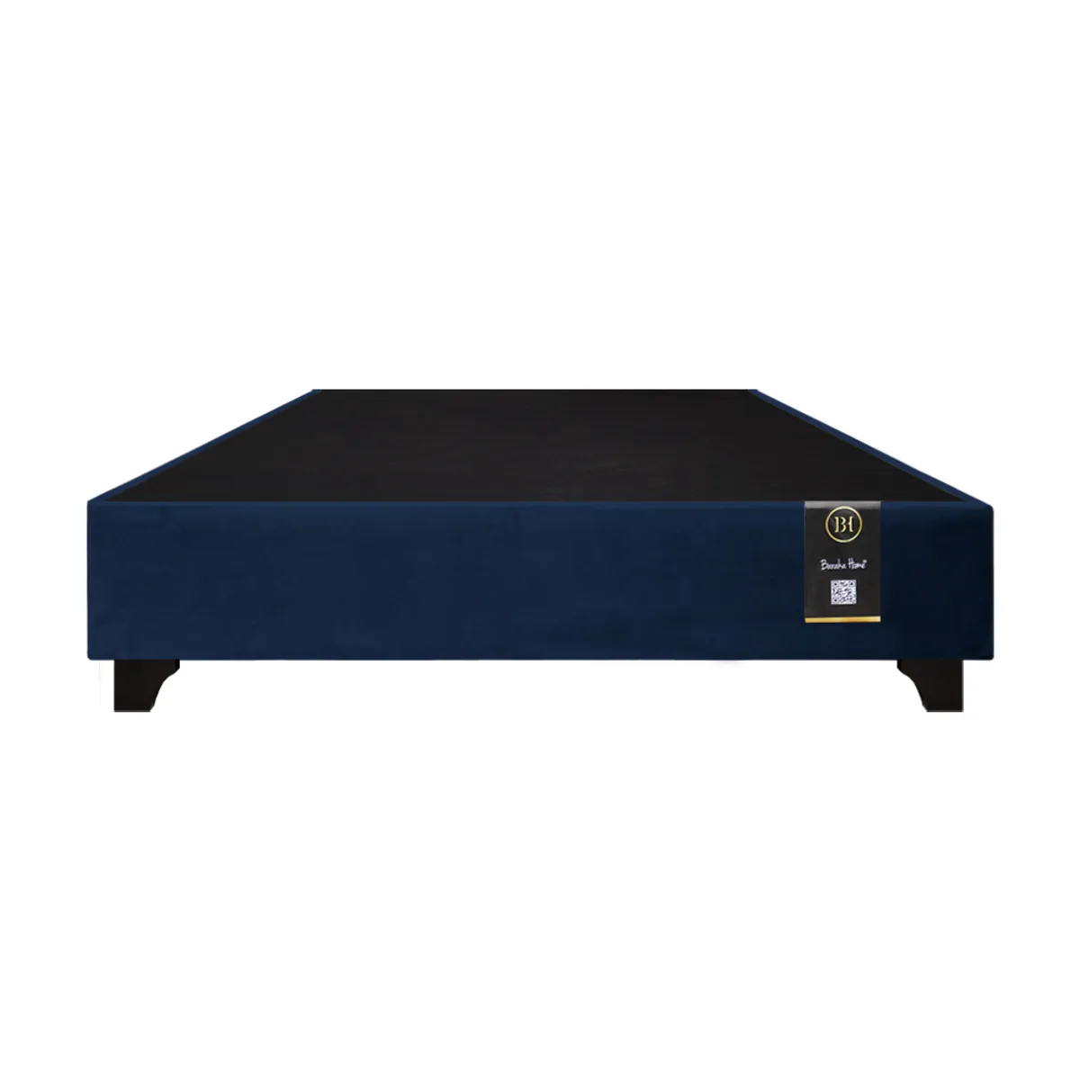 BARAKA HOME - Base De Cama Luton 1.5 Plz - Azul marino