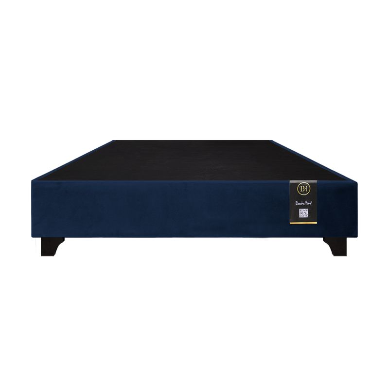 BARAKA HOME - Base De Cama Luton 1.5 Plz - Azul marino