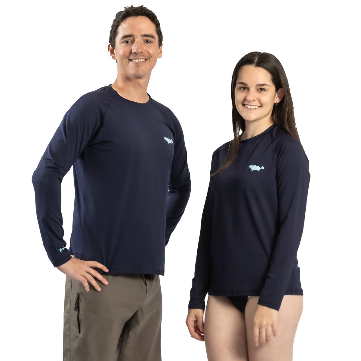 M YOWIE - Camiseta de Licra UV Navy