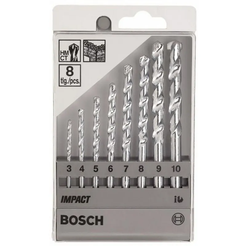 BOSCH - Set 8pzas Broca Muro CYL-1 Bosch