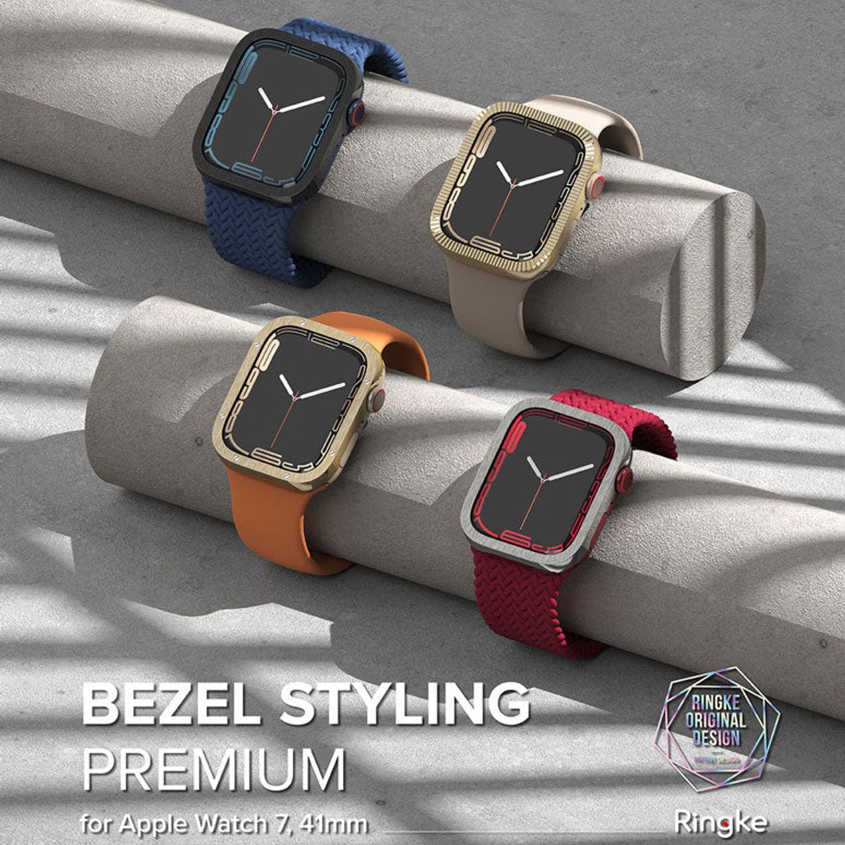 RINGKE - Case Acero Apple Watch 40mm Rol Premium - Ringke Bezel Importado USA