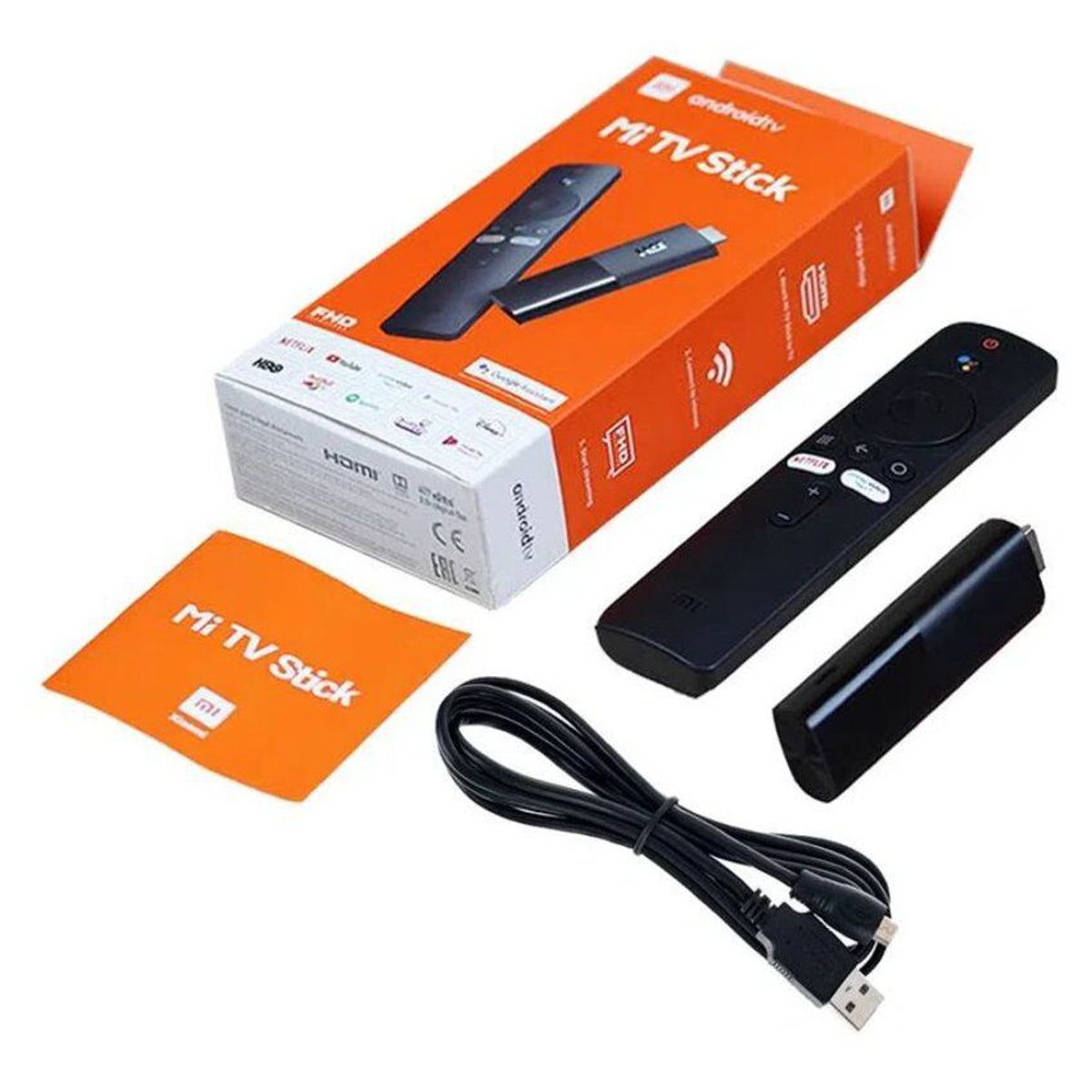 XIAOMI - TV Stick Xiaomi Full HD  RAM 1GB ROM 8GB  Android TV 9.0
