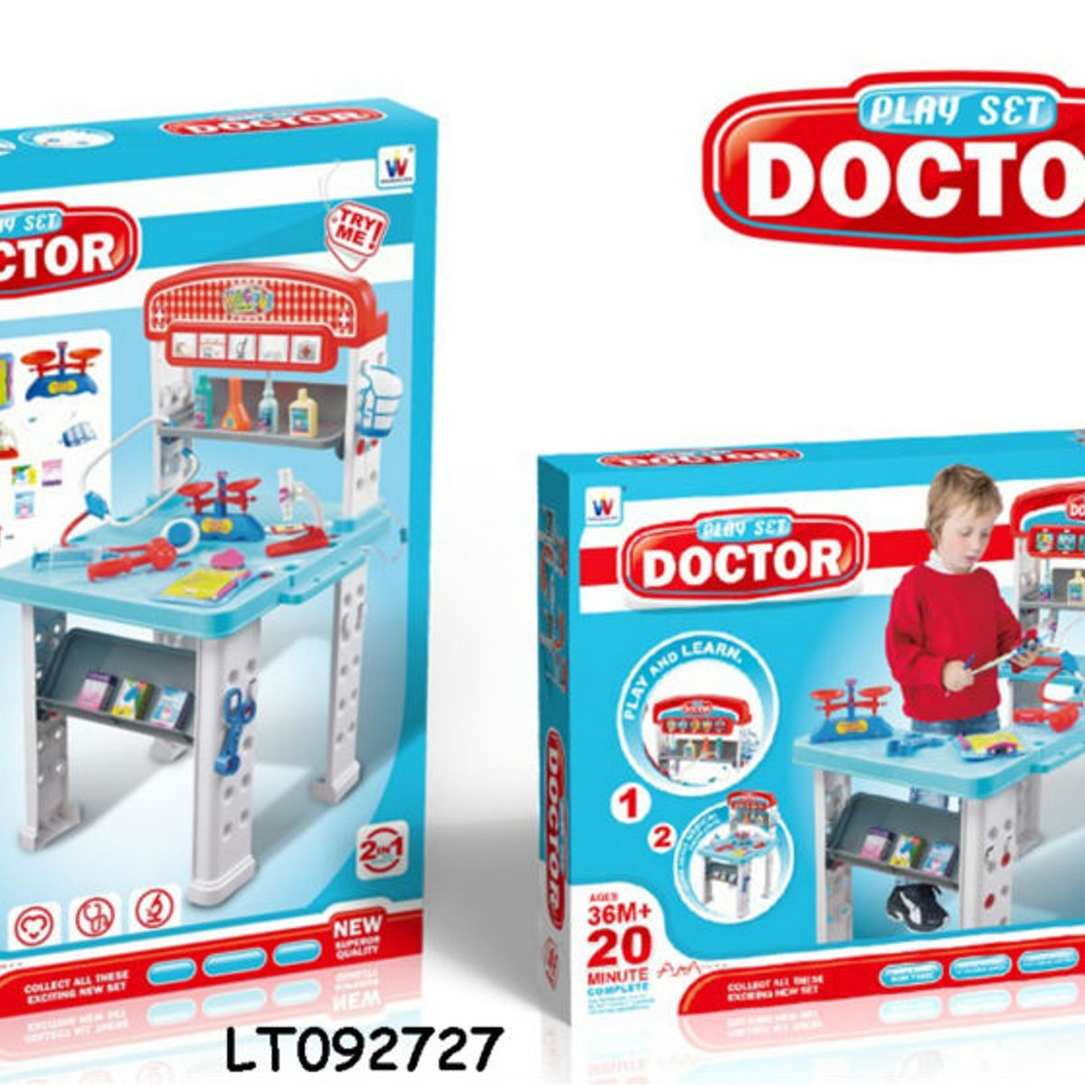 WANDERLONG - SET DE DOCTOR 2 EN 1 77 PCS