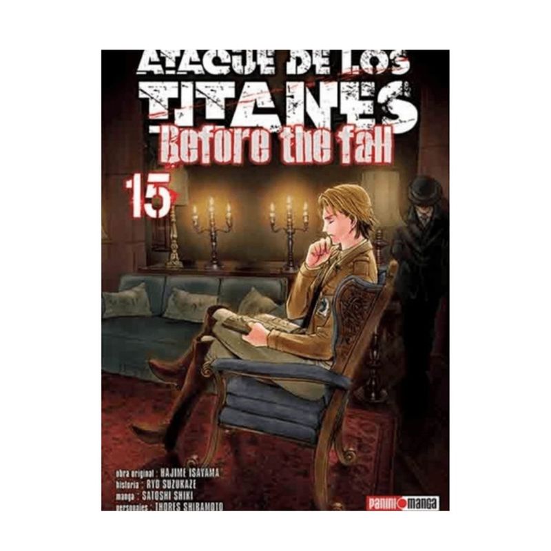 PANINI - MANGA ATAQUE DE LOS TITANES BEFORE THE FALL 15 - PANINI