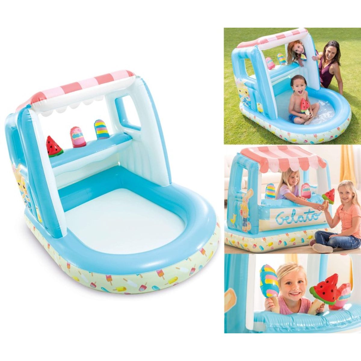 INTEX - Intex - Piscina Alberca Inflable puesto de Helado