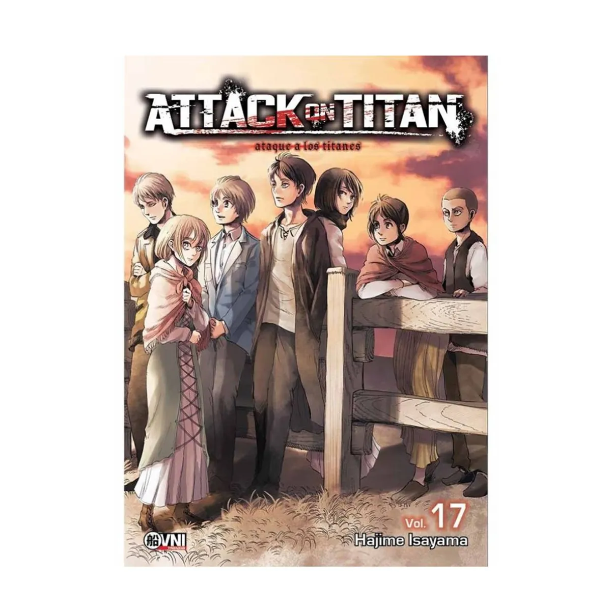 OVNI PRESS - MANGA ATTACK ON TITAN 17 - OVNI