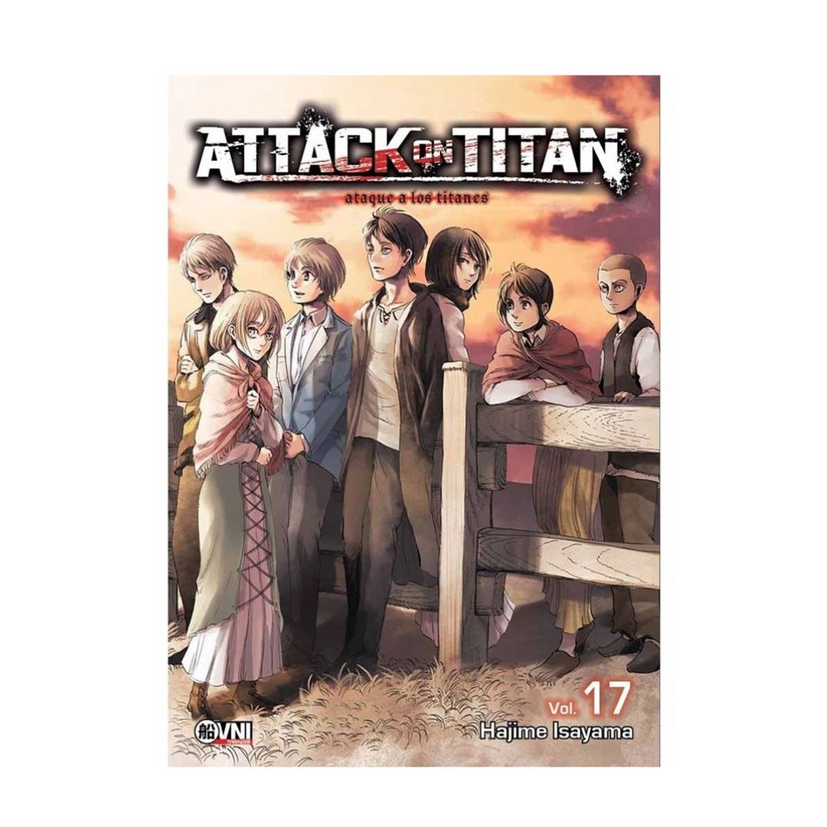 OVNI PRESS - MANGA ATTACK ON TITAN 17 - OVNI