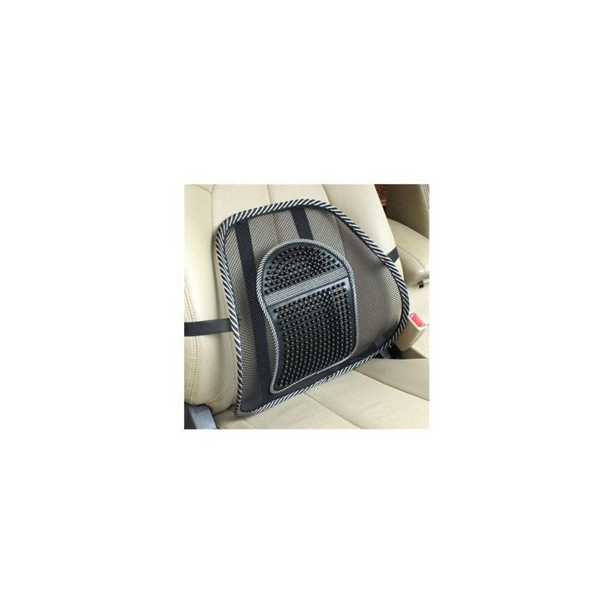 GENERICO - Malla soporte lumbar - espaldar para asientos - masajeadoras