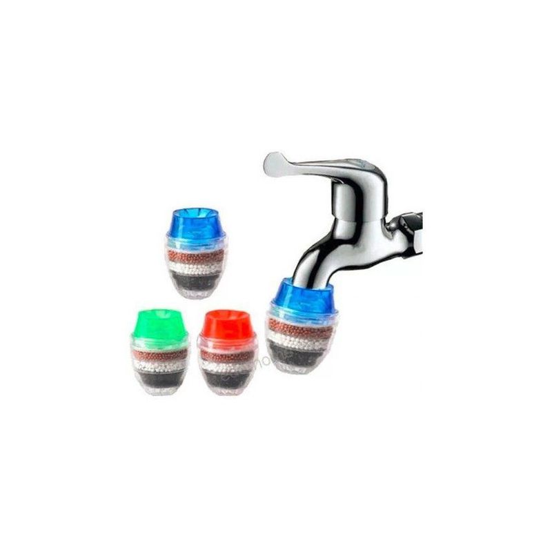 GENERICO - Filtro Purificador De Agua De Carbón Para Caños
