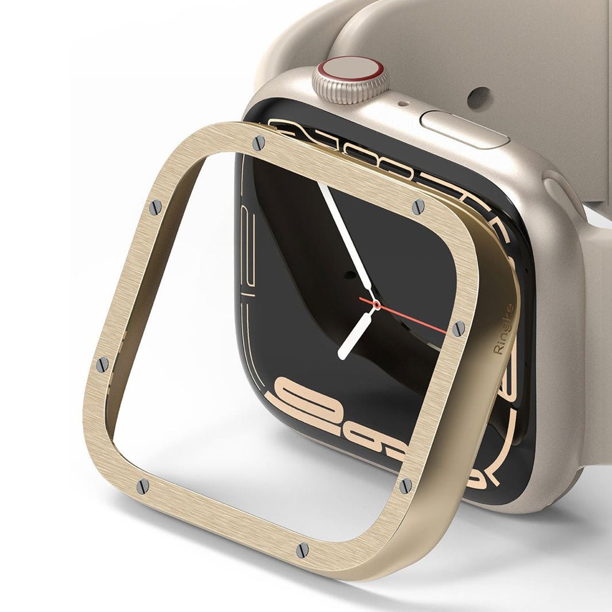 RINGKE - Case Acero Apple Watch 45mm CartPremium - Ringke Bezel Importado USA