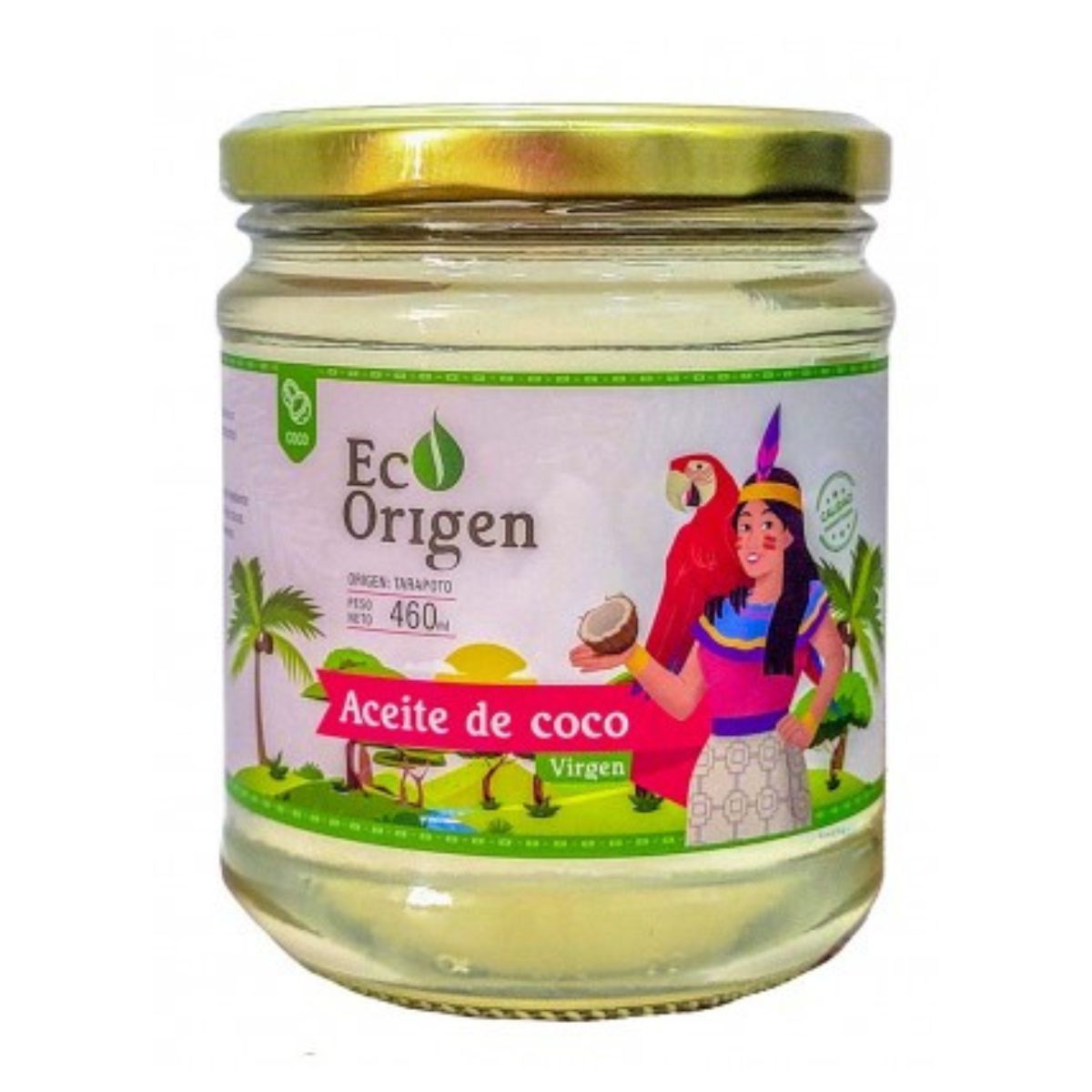 ECO ORIGEN - Aceite de Coco 460ml - Eco Origen