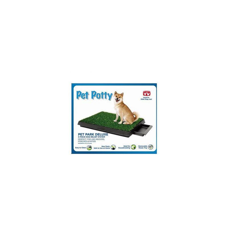 GENERICO - Baño ecológico pet potty con bandeja grande