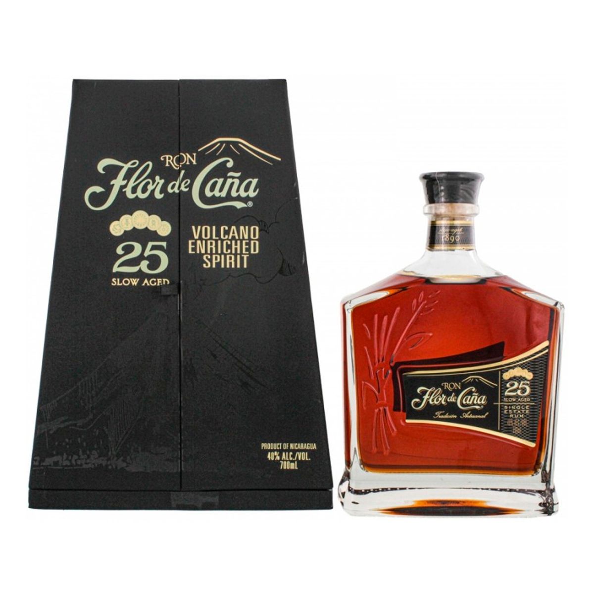 FLOR DE CAÑA - Ron FLOR DE CAÑA 25 años Botella 750ml