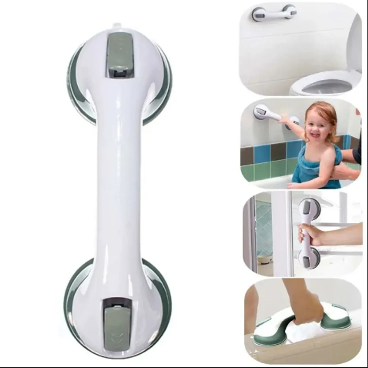 GENERICO - Agarradera ducha ventosa baño pared