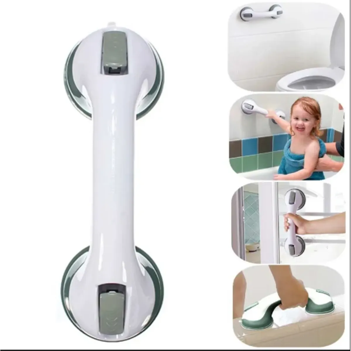 GENERICO - Agarradera ducha ventosa baño pared