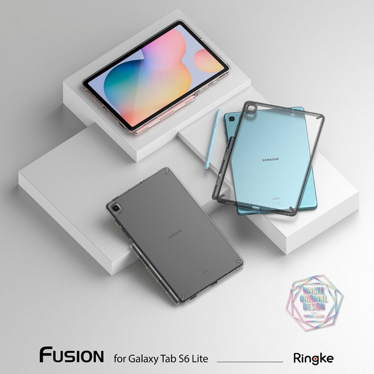 RINGKE - Case Ringke Fusion Galaxy Tab S6 Lite - Importado USA