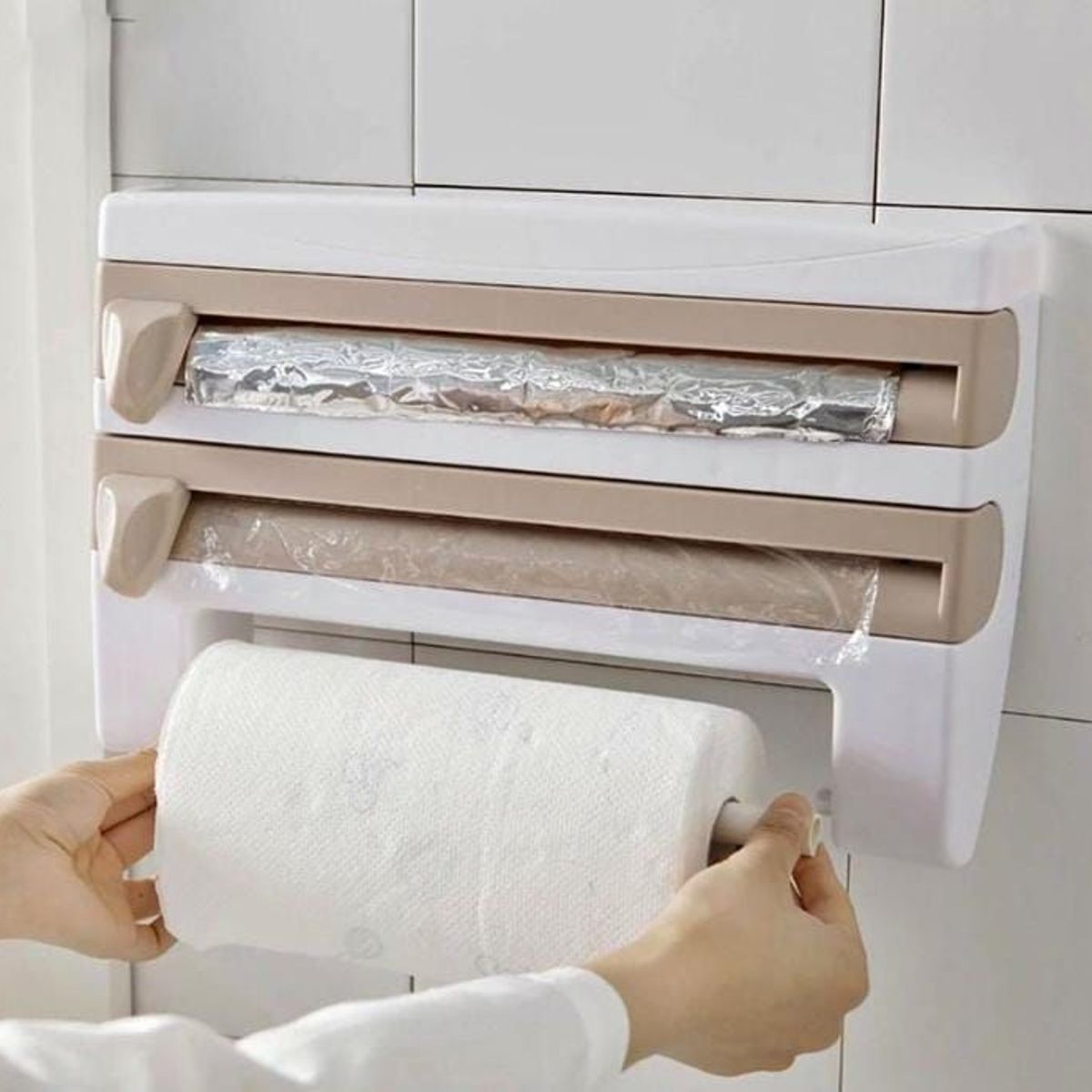 GENERICO - Dispensador de papel aluminio film y papel toalla