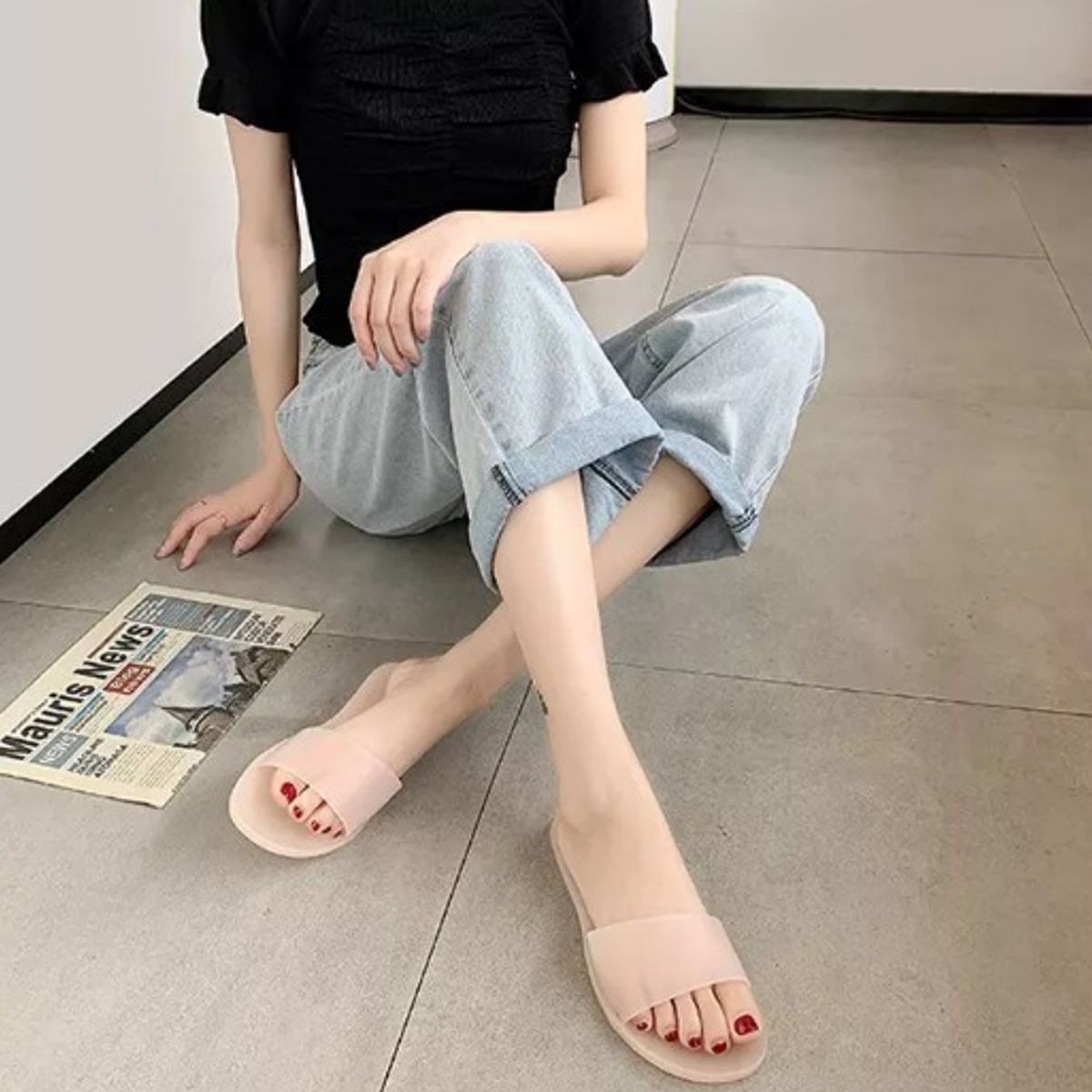 GENERICO - SANDALIAS PLAYERAS PARA DAMA