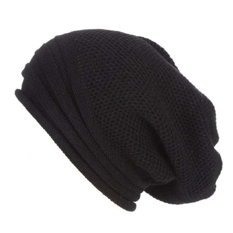 KAST PE - Gorro Beanie Slouchy Negro - Estilo Casual y Cómodo