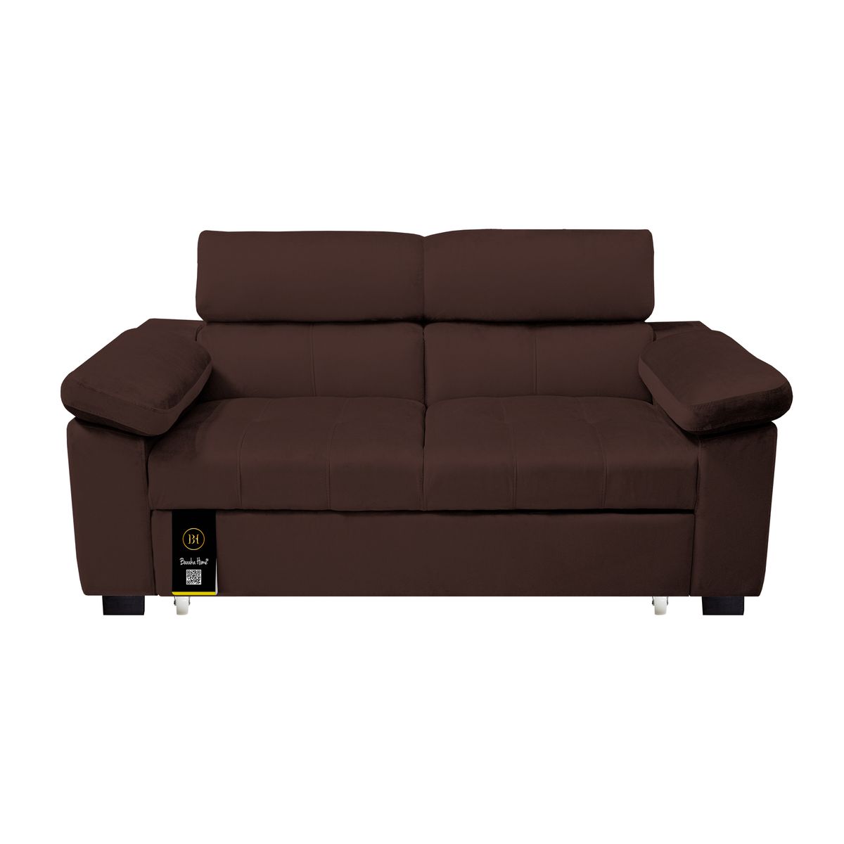 BARAKA HOME - Sofá Cama Baltimore 2 Plz - Chocolate