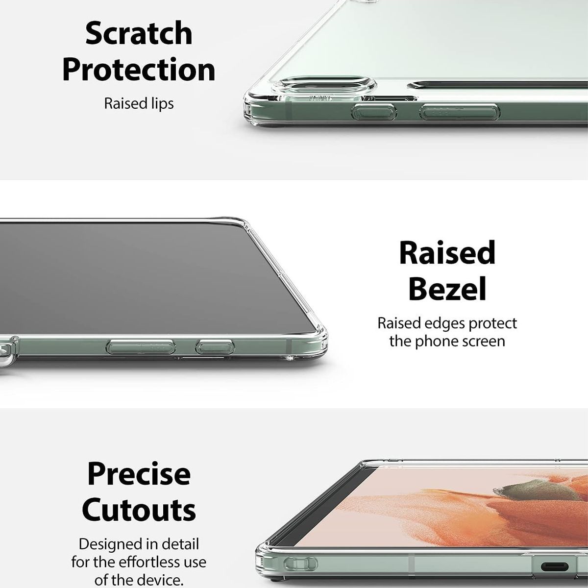 RINGKE - Case Funda Ringke Fusion Galaxy Tab S7 FE - Importado USA