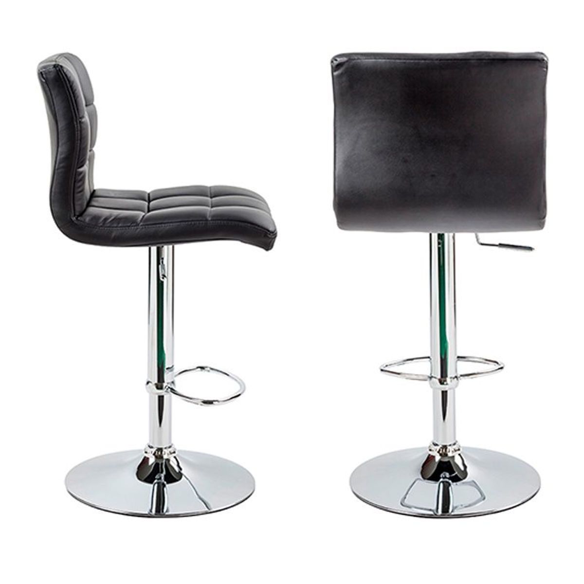 ZIYAZ - Silla Bar  Barcelo  Negro